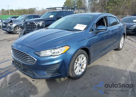 2019 Ford Fusion Se из США, поврежденный, VIN 3FA6P0HD3KR163103